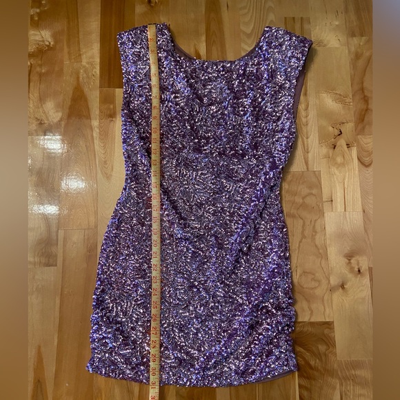 Alice + Olivia Sequin Mini Dress - Picture 10 of 12
